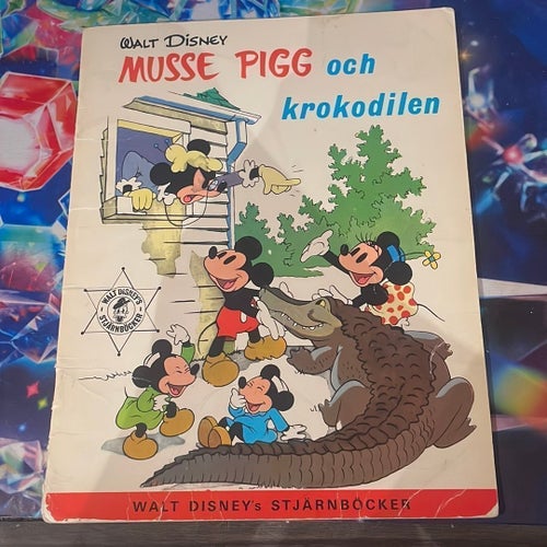 Musse Pigg och Krokodilen, Walt Disney, okänt publiceringsår