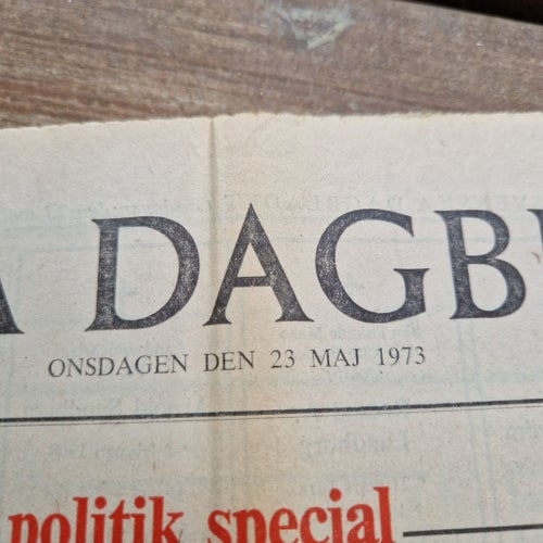 Svenska Dagbladet 23 maj 1973