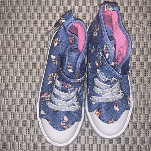 H&M sneakers Blå med enhörningar, Storlek 28