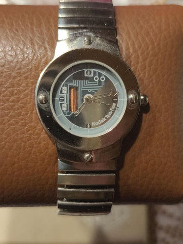 Vintage Kodak Tech-Info Quartz Armbandsur - Kampanjreklamklocka