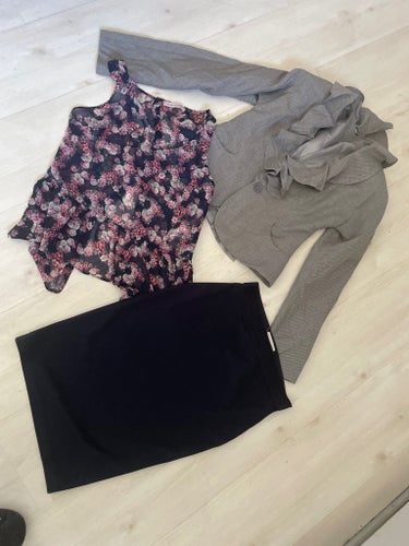 Kavaj, Topp och Kjol Set