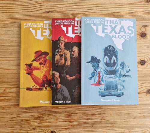 That Texas Blood vol 1-3 tp's (komplett) - Image comics
