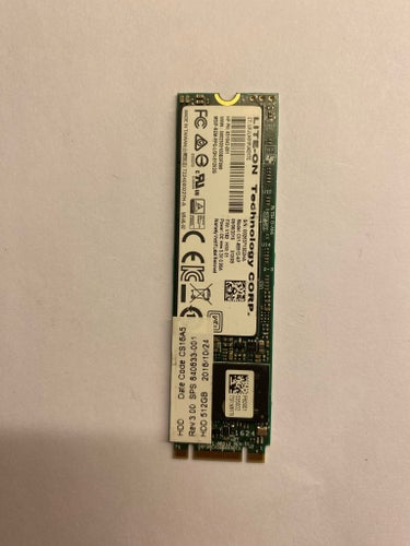 Lite-On 512GB SSD M.2