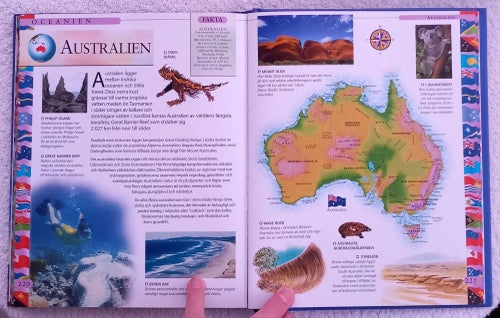 Illustrerad världsatlas (geografi, samhälle och historia)