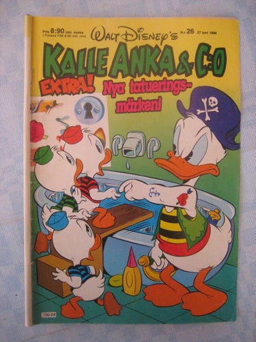 Kalle Anka & C:O Nr:26-1988
