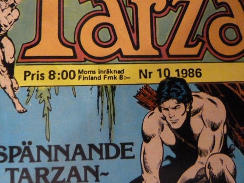 TARZAN, NR 10-1986, TIDNING