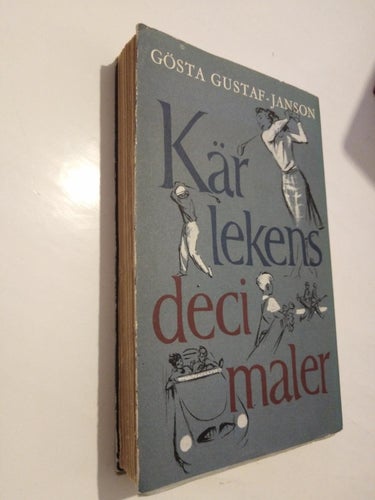 Kärlekens decimaler - Gösta Gustaf-Janson, bok, häftad Very Fine