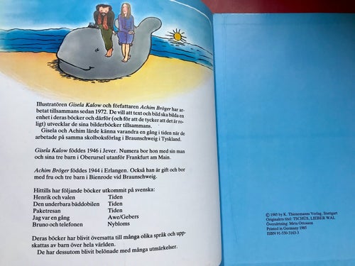 HEJ DÅ, VAL! Achim Kröger & Gisela Kalow 1985