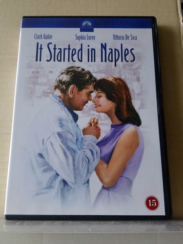 It started in Naples, Dvd