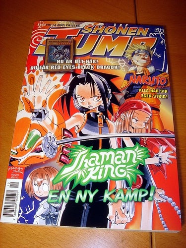 SHONEN JUMP (svensk) NY OLÄST Nr 12 2005 !!!