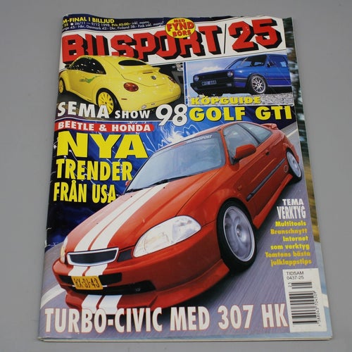 Bilsport Nr 25 1998