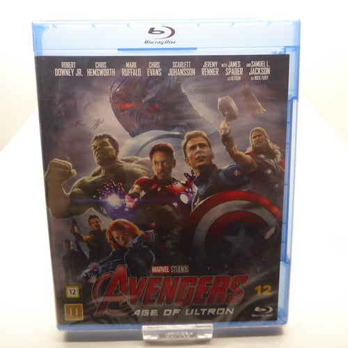 Avengers Age of Ultron - Blu-ray film, Svensk text, Inplastad