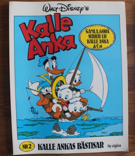 KALLE ANKA BÄSTISAR NR 2 1987 Nyutgåvan