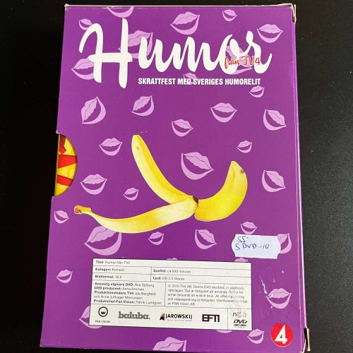 HUMOR FRÅN TV4. SKRATTFEST MED SVERIGES HUMORELIT. 5-DVD SVERIGE. KOMEDI