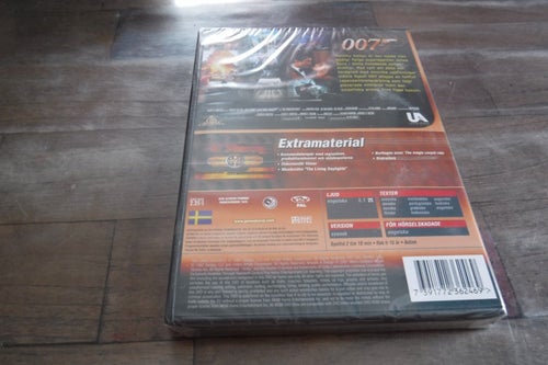 DVD Ny inplastad iskallt uppdrag agent 007