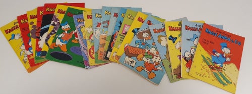 Kalle Anka & Co 1966-1968 x 20 / FR till GD/VG / läs-skick