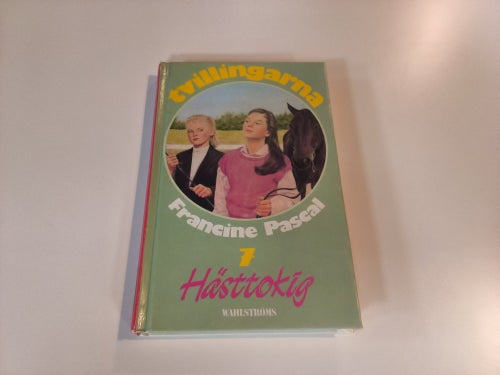 Tvillingarna Hästtokig av Francine Pascal, 1989