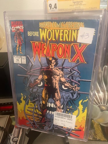 Marvel comics presents #72, KEY, VF/NM, Wolverine weapon X!