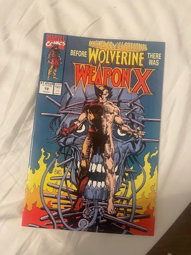 Marvel comics presents #72, KEY, VF/NM, Wolverine weapon X!