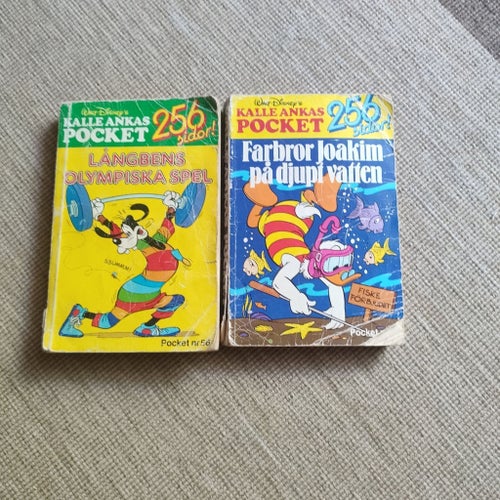 Kalle Ankas Pockets nr 56 och 57: 1984