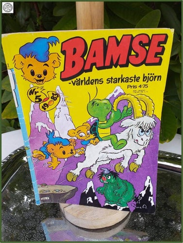 Bamse samlarobjekt serietidning 1983 NR 5 Samlarobjekt VINTAGE