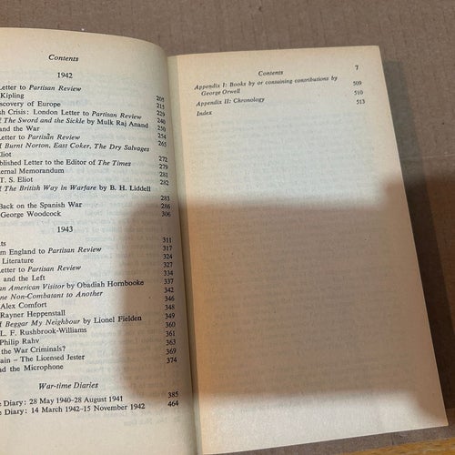 The Collected Essays, Journalism and Letters by George Orwell, Very Good