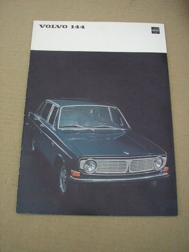 VOLVO Försäljningsbroschyr 144 1967