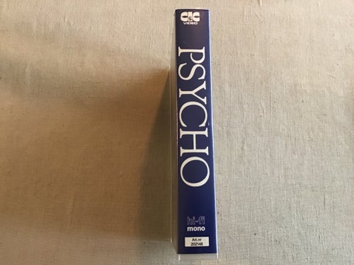 Hitchcocks Klassiker: Psycho VHS skräck