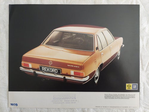 Opel Rekord II 2100 D 1973 ..