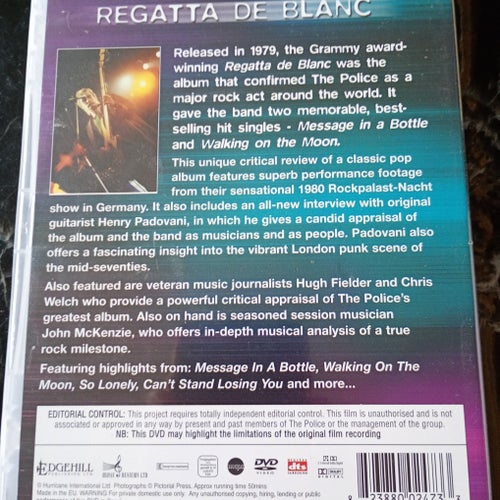 The Police - Regatta de Blanc (Rock Milestones) DVD