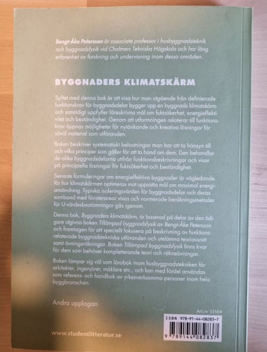 Byggnaders Klimatskärm av Bengt-Åke Petersson