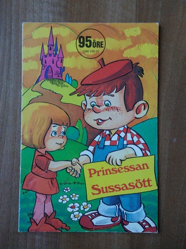Prinsessan Sussasött. tryckt 1970! bok, häftad Fine plus