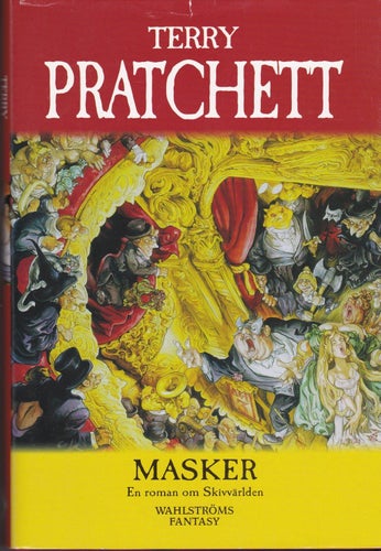 Terry Pratchett / Skivvärlden / Masker / Inbunden / Nära nyskick