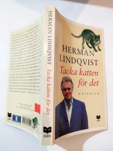 Tacka katten för det av Herman Lindqvist. bok, pocket. Fine