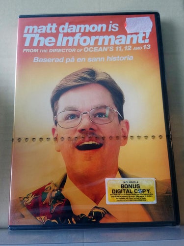 The informant, INPLASTAD, Dvd