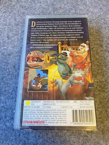 Walt Disney - Aristocats - VHS