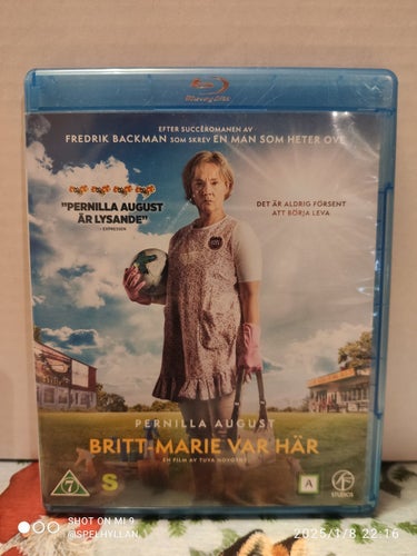 Britt-Marie Var Här *Pernilla August* - Blu-Ray