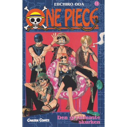 One Piece - 11 - Den grymmaste skurken - Eiichiro Oda - Svensk utgåva (Begagnad)