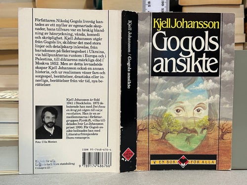 Gogols ansikte av Kjell Johansson. Very good plus