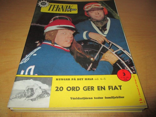 TEKNIK FÖR ALLA NR 3 1958. VAUXHALL VICTOR , MODELL-58 , PORSCHE 1600, M.M