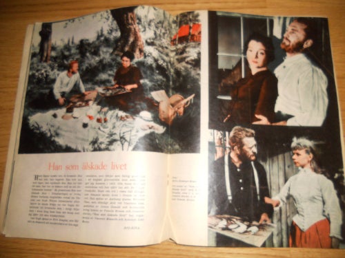 Allas nr6 1957 Debbie Reynolds omslaget, Kirk Douglas, Lulu Ziegler