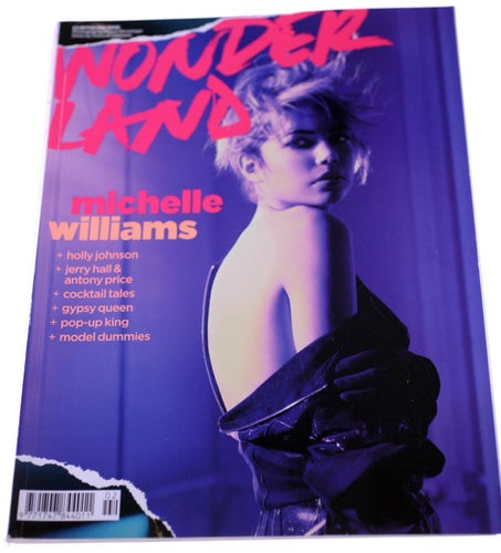 Wonderland Magazine Issue 12 Feb/March 2008-Michelle Williams cover-NEW-890g