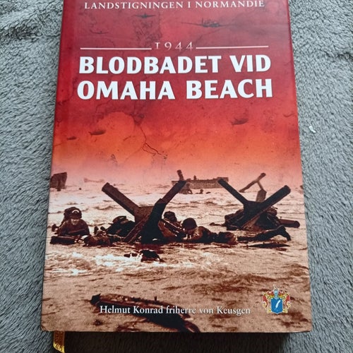 Blodbadet vid Omaha Beach av Helmut Konrad friherre von Keusgen