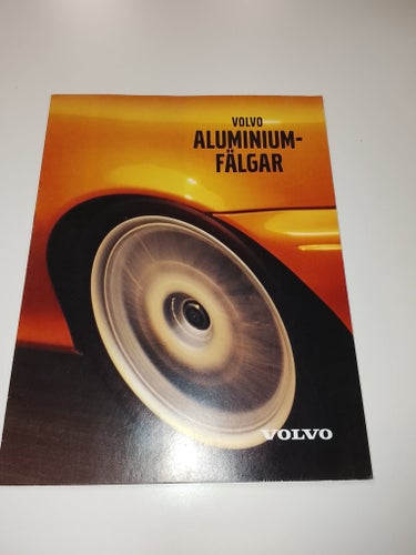 Volvo Aluminiumfälgar Broschyr