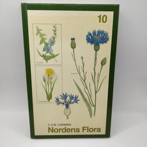 Nordens Flora 10 - C.A.M Lindman - Illustrerad Botanik