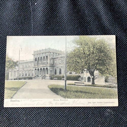 Ramlösa. Stora Hotellet, pg 190(?)