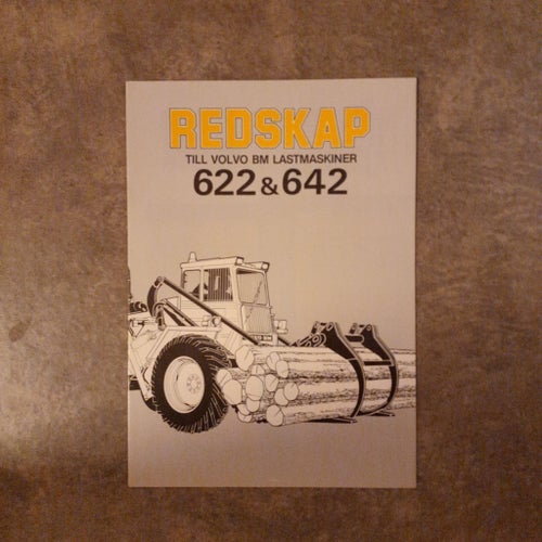 Broschyr Volvo BM Redskap till LM 622 & 642
