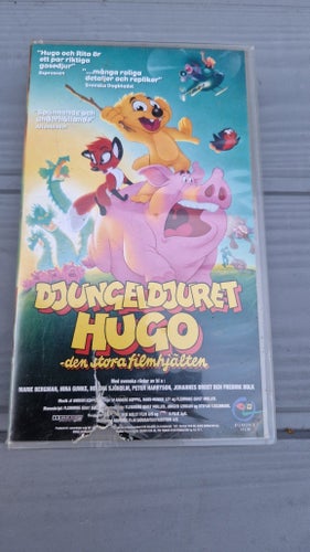 Djungeldjuret Hugo - Den Stora Filmhjälten VHS 1996
