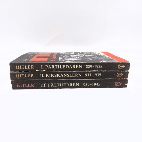 Hitler: en studie i tyranni - 3 volymer - Alan Bullock
