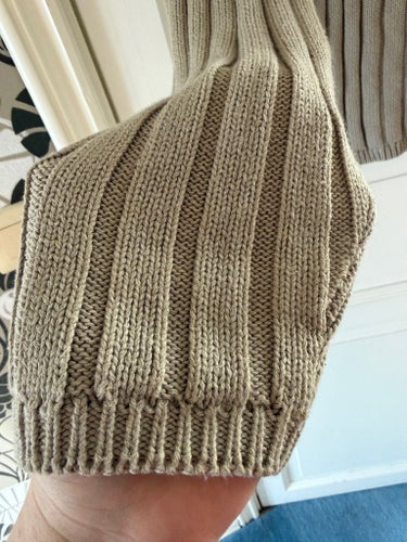 H&M L.O.G.G. beige tröja, storlek M